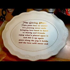 Giving Plate